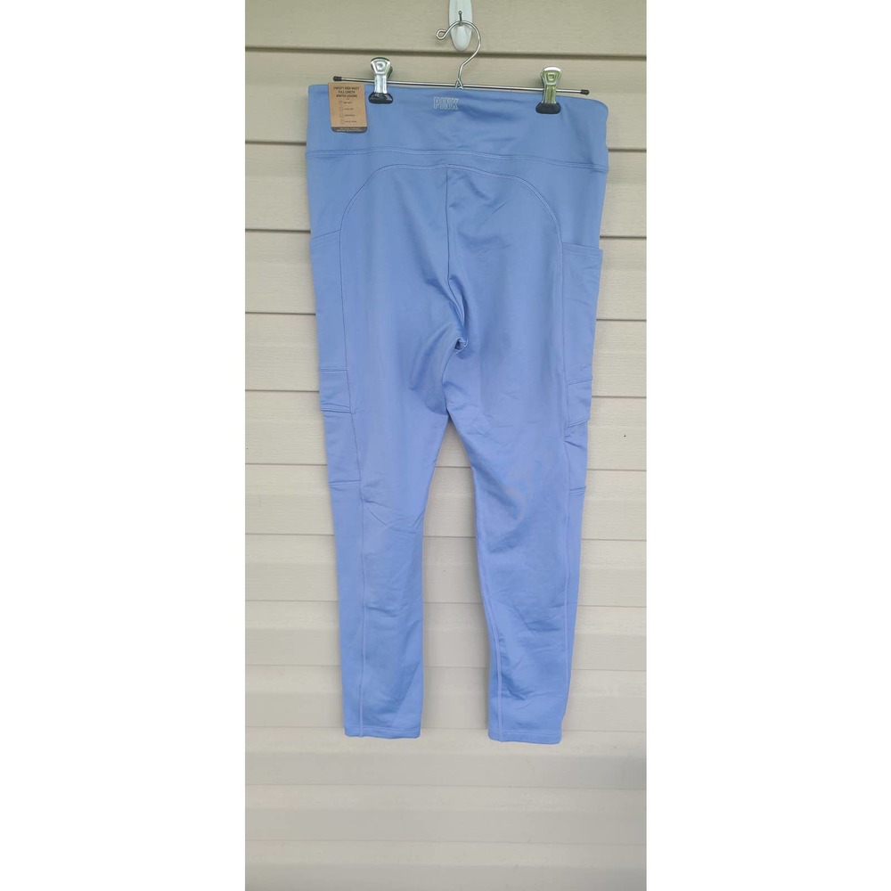 NWT Pink By VS‎ Varsity High Waist Winter Leggings XL Full Length